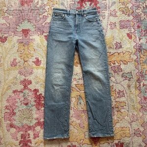 Madewell 90's Straight Jeans Size 27